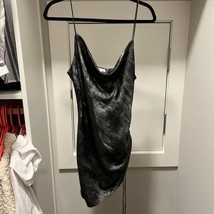 Silver sparkly dress